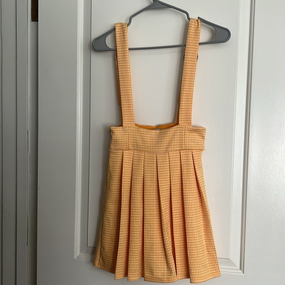 Forever 21 houndstooth pinafore dress Y2K - Picture 2 of 6